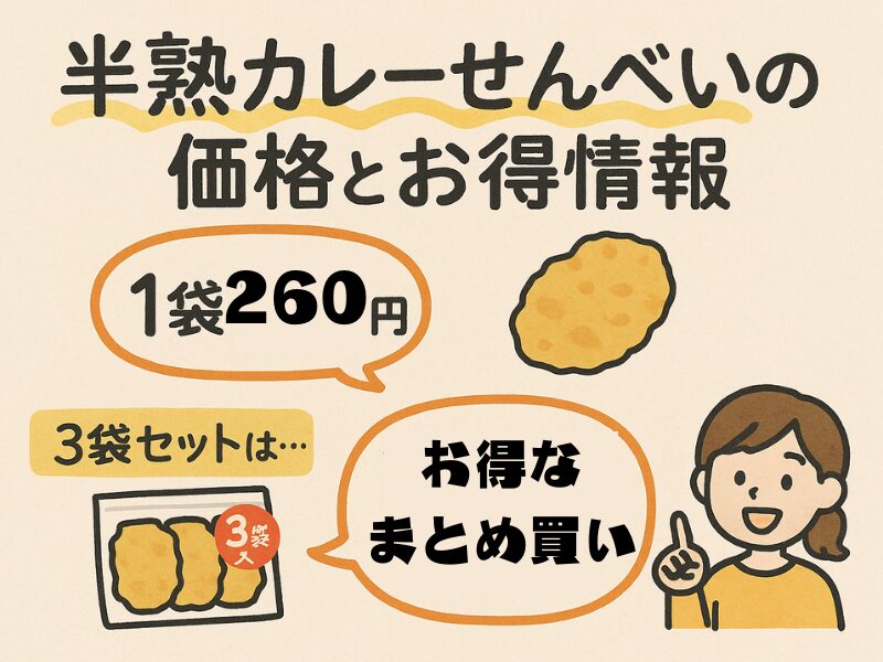 半熟カレーせんべい どこで売ってる 257 1