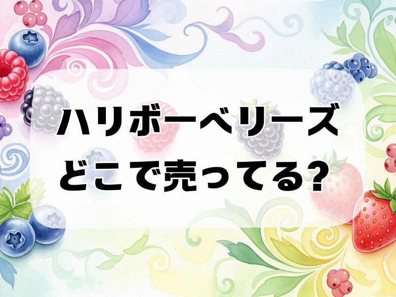 ハリボーベリーズどこで売ってる 258 (11)