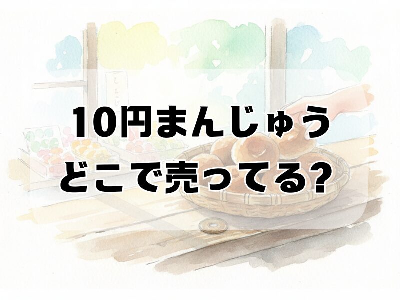 10円まんじゅう どこで売ってる259 (5)
