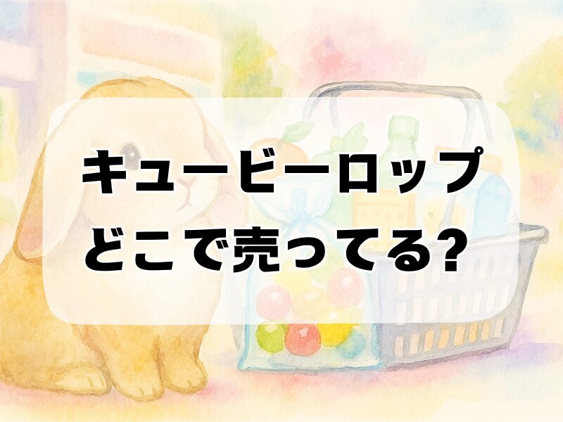 キュービーロップ どこで売ってる259