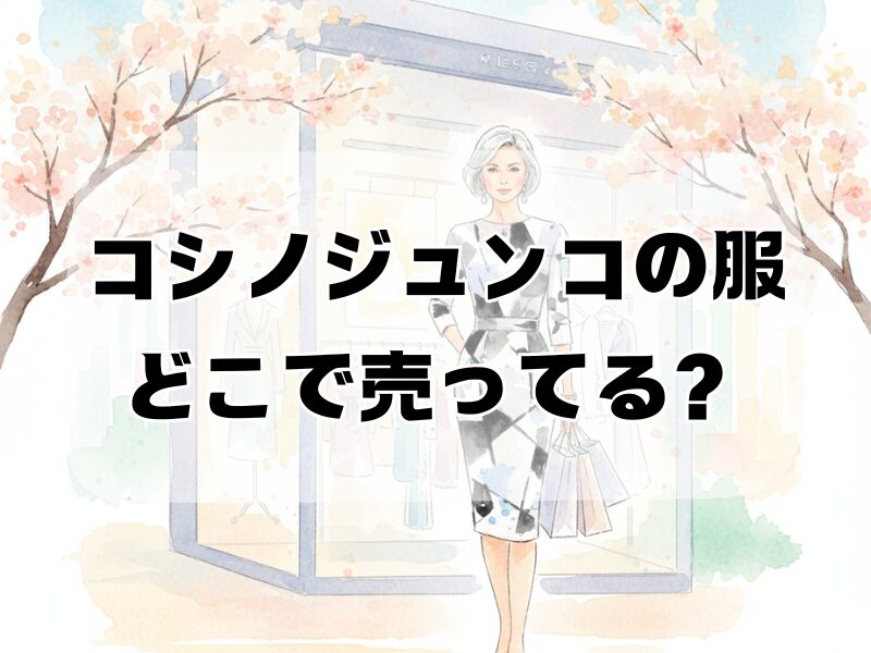 コシノジュンコ 服 どこで売ってる259 (11)