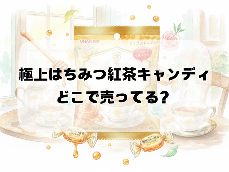 極上はちみつ紅茶キャンディ どこで売ってる259 (4)