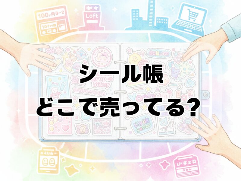 シール帳どこで売ってる 2510