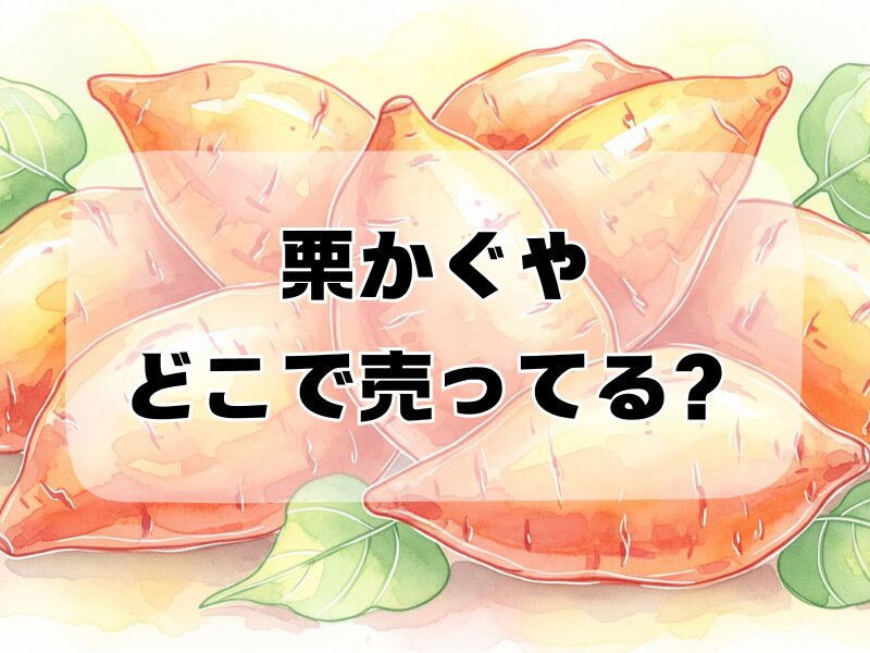 栗かぐや どこで売ってる2510