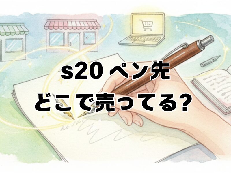 s20 ペン先 どこで売ってる 2511 (1)