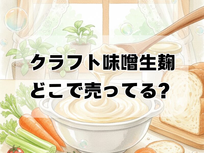 クラフト味噌生麹どこで売ってる 2511 (1)