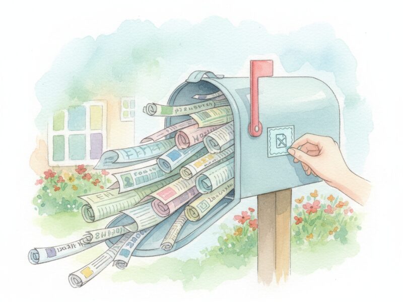 チラシお断り ステッカー どこで売ってる 2511 (2)