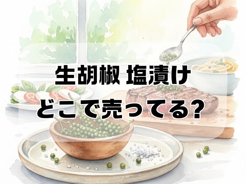 生胡椒 塩漬けどこで売ってる 2511 (1)