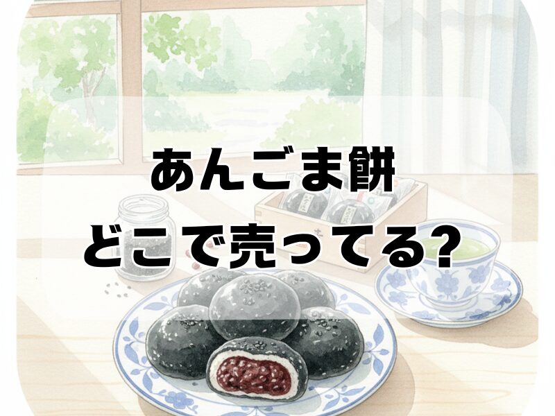 あんごま餅 どこで売ってる2512 (5)