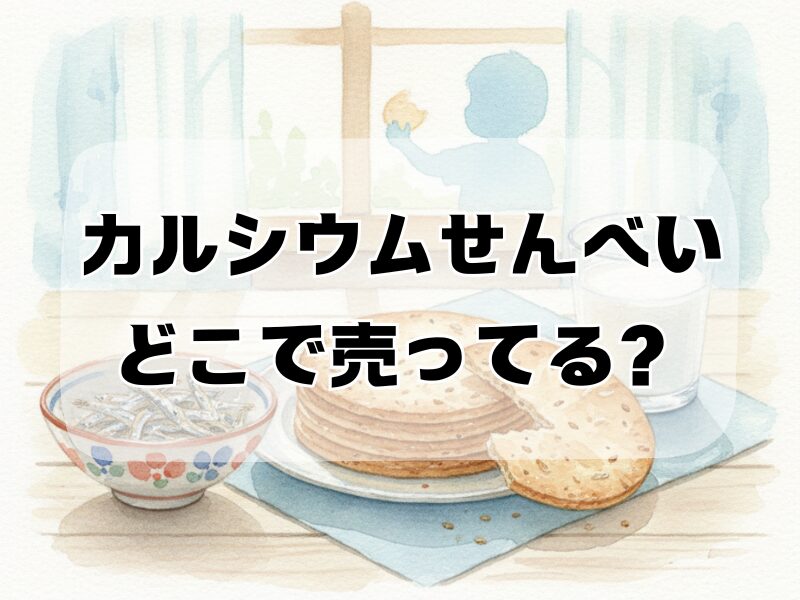 カルシウムせんべい どこで売ってる2512 (7)