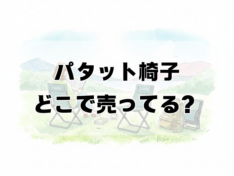 パタット椅子どこで売ってる2512 (1)