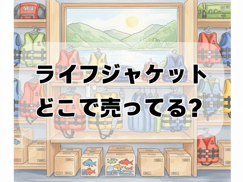 ライフジャケットどこで売ってる2512 (1)