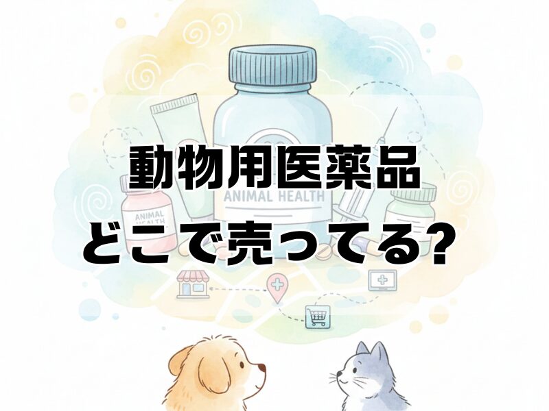 動物用医薬品 どこで売ってる 2512