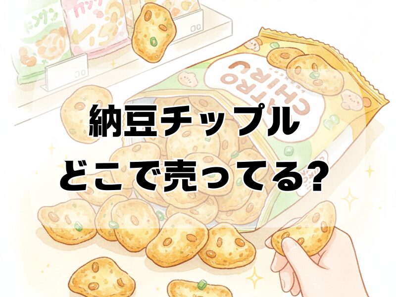 納豆チップル どこで売ってる2512 (1)