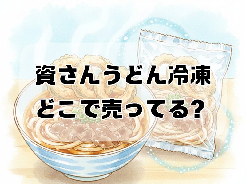 資さんうどん冷凍どこで売ってる 2512