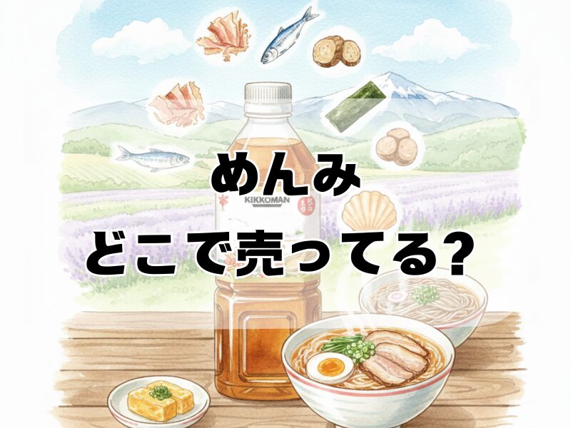 めんみどこで売ってる
