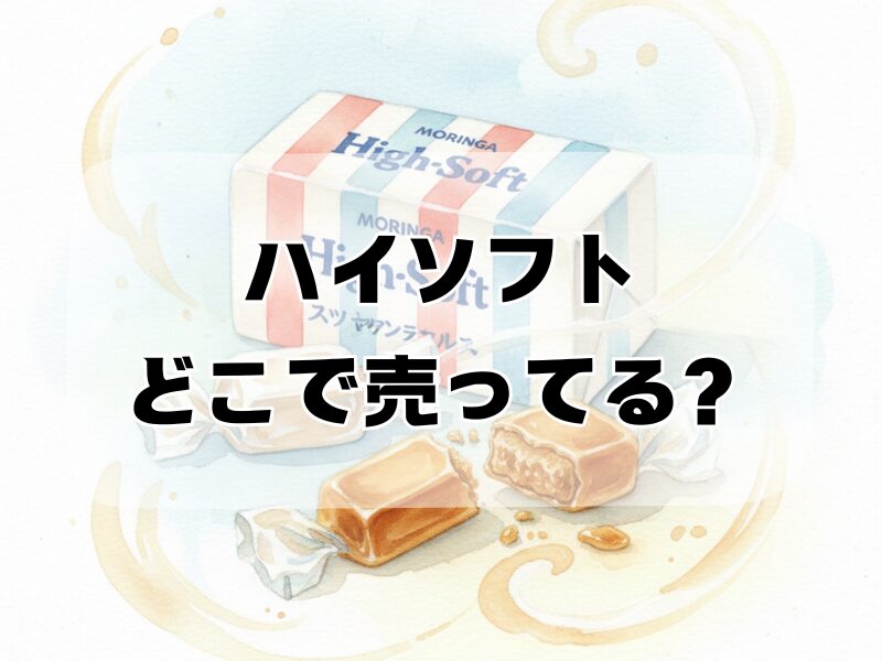 ハイソフト どこで売ってる