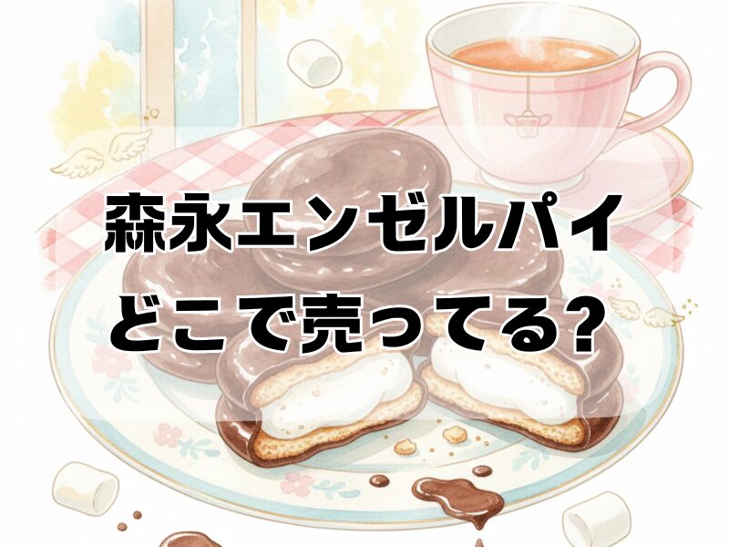 森永エンゼルパイ どこで売ってる
