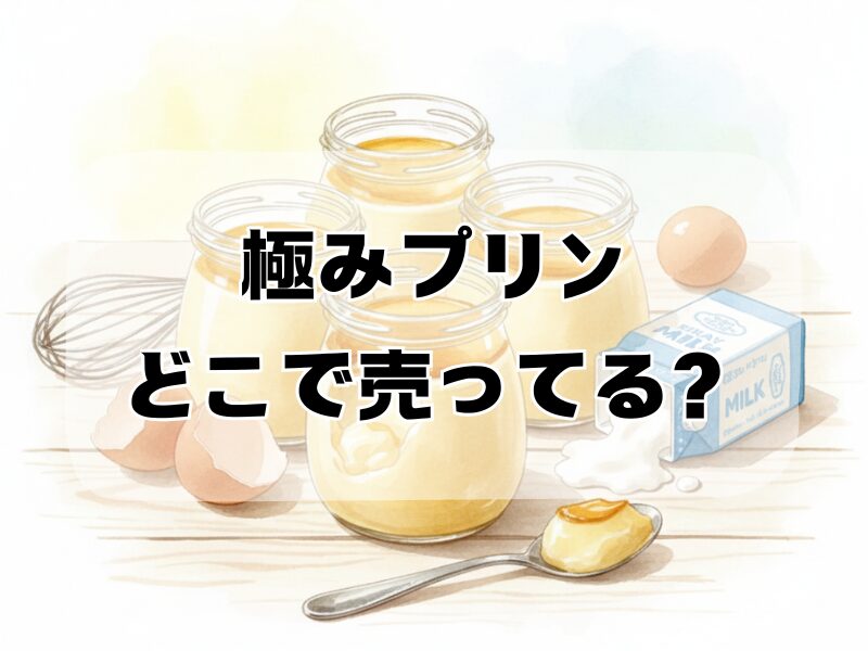 極みプリン どこで売ってる