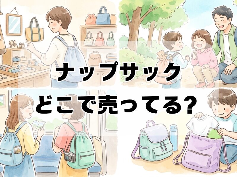 ナップサックどこで売ってる