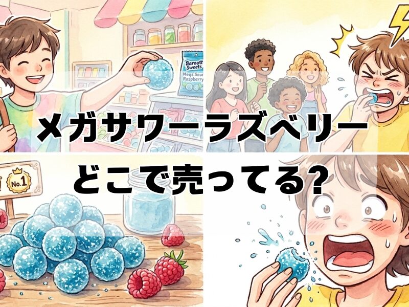 メガサワーラズベリー どこで売ってる