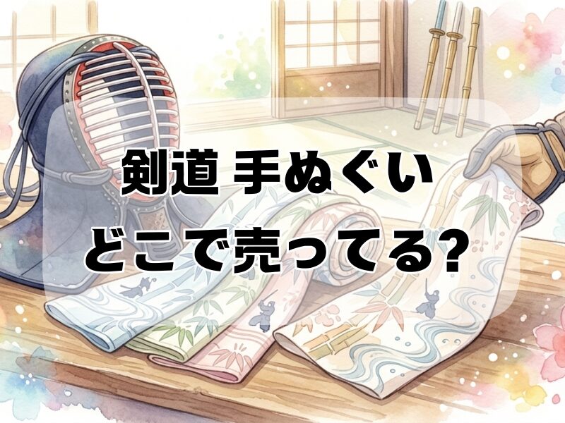 剣道 手ぬぐい どこで売ってる