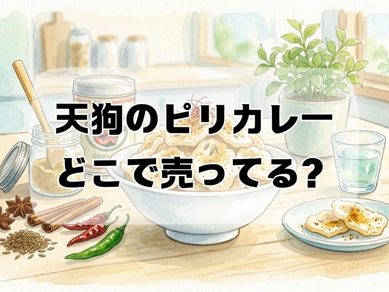 天狗のピリカレー どこで売ってる