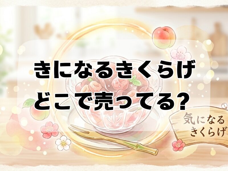 気になるきくらげ どこで売ってる